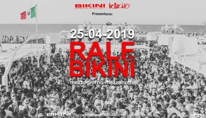Ralf in Bikini 2019 ti aspetta il 25 Aprile!