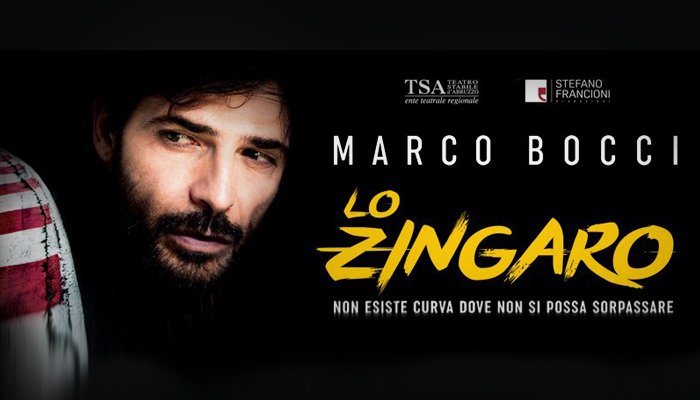 Marco Bocci interpreta "lo zingaro"
