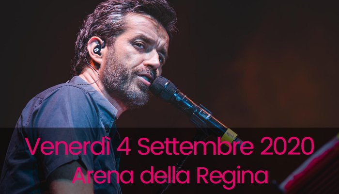 Daniele Silvestri - 4 settembre - Arena della Regina (Cattolica)