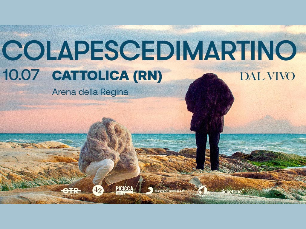 Colapescedimartino live al Teatro della Regina ore 21