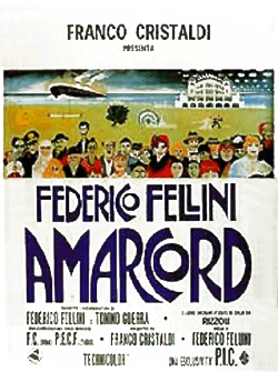 Locandina Amarcord di Federico Fellini